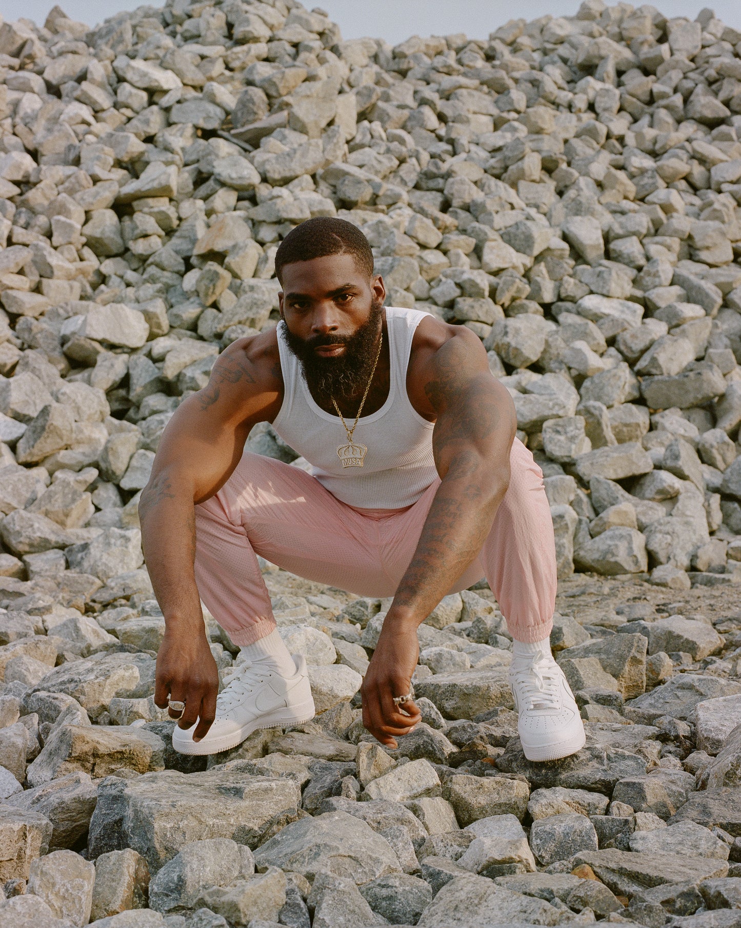 the CRATE Windbreakers Pants Pink