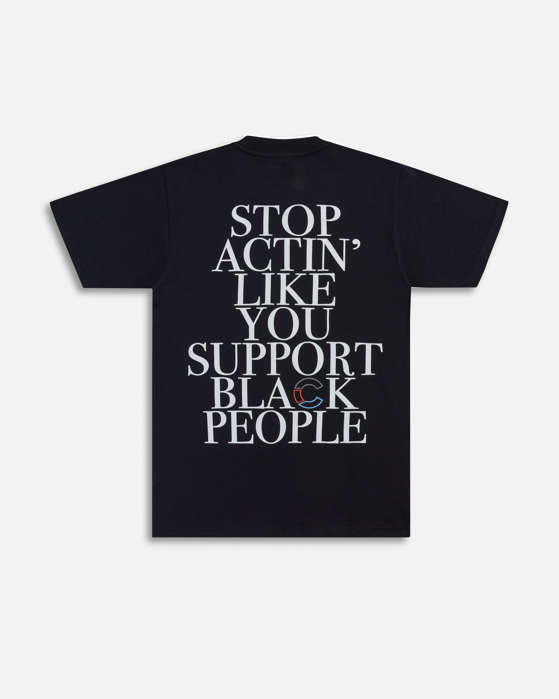 Stop Actin T-shirt Black