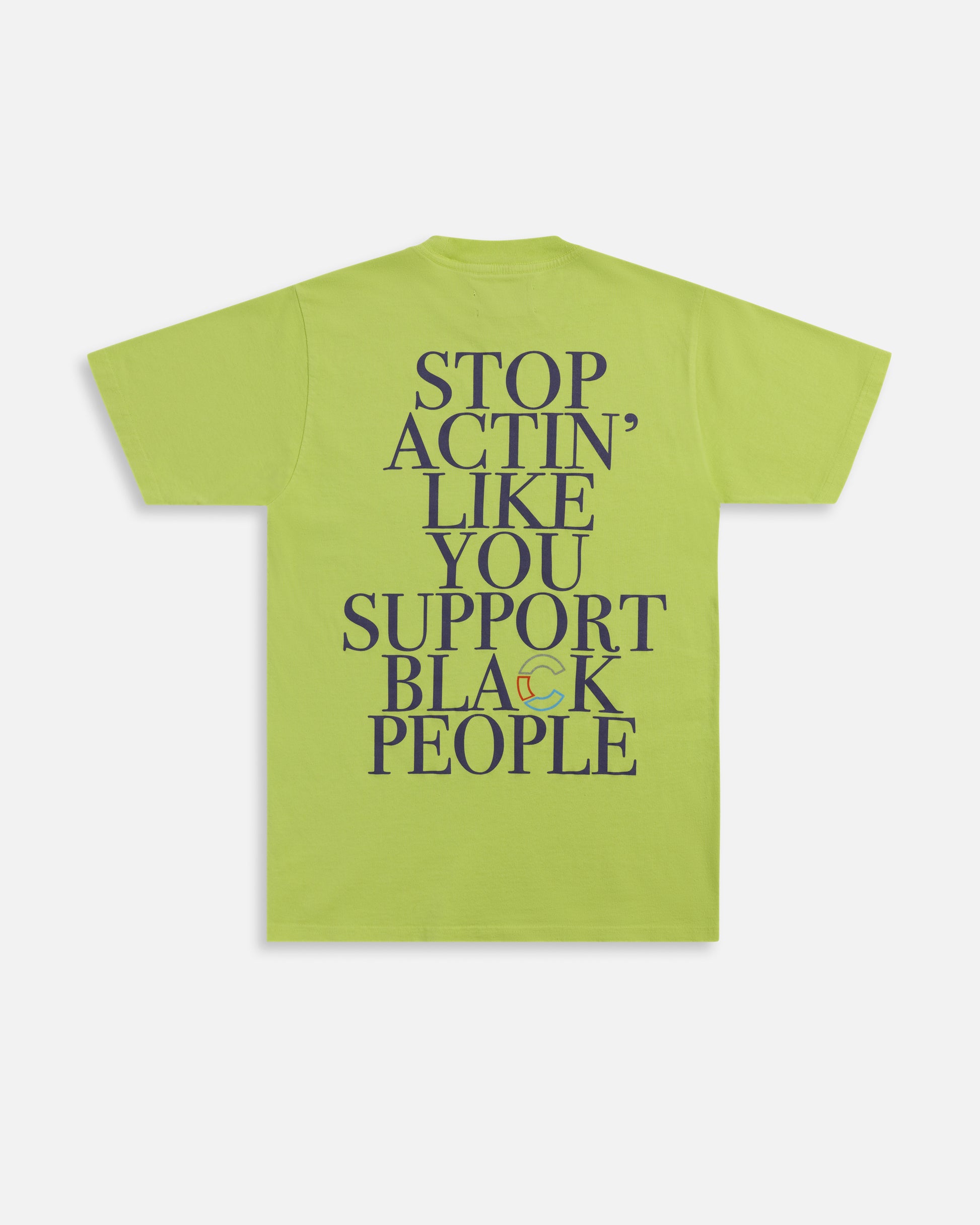 Stop Actin T-shirt Neon