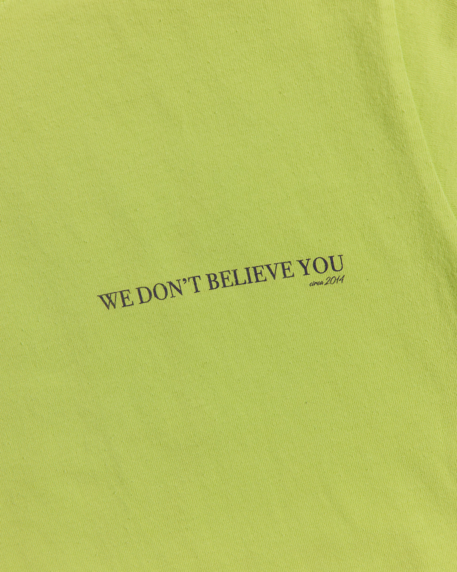 Stop Actin T-shirt Neon