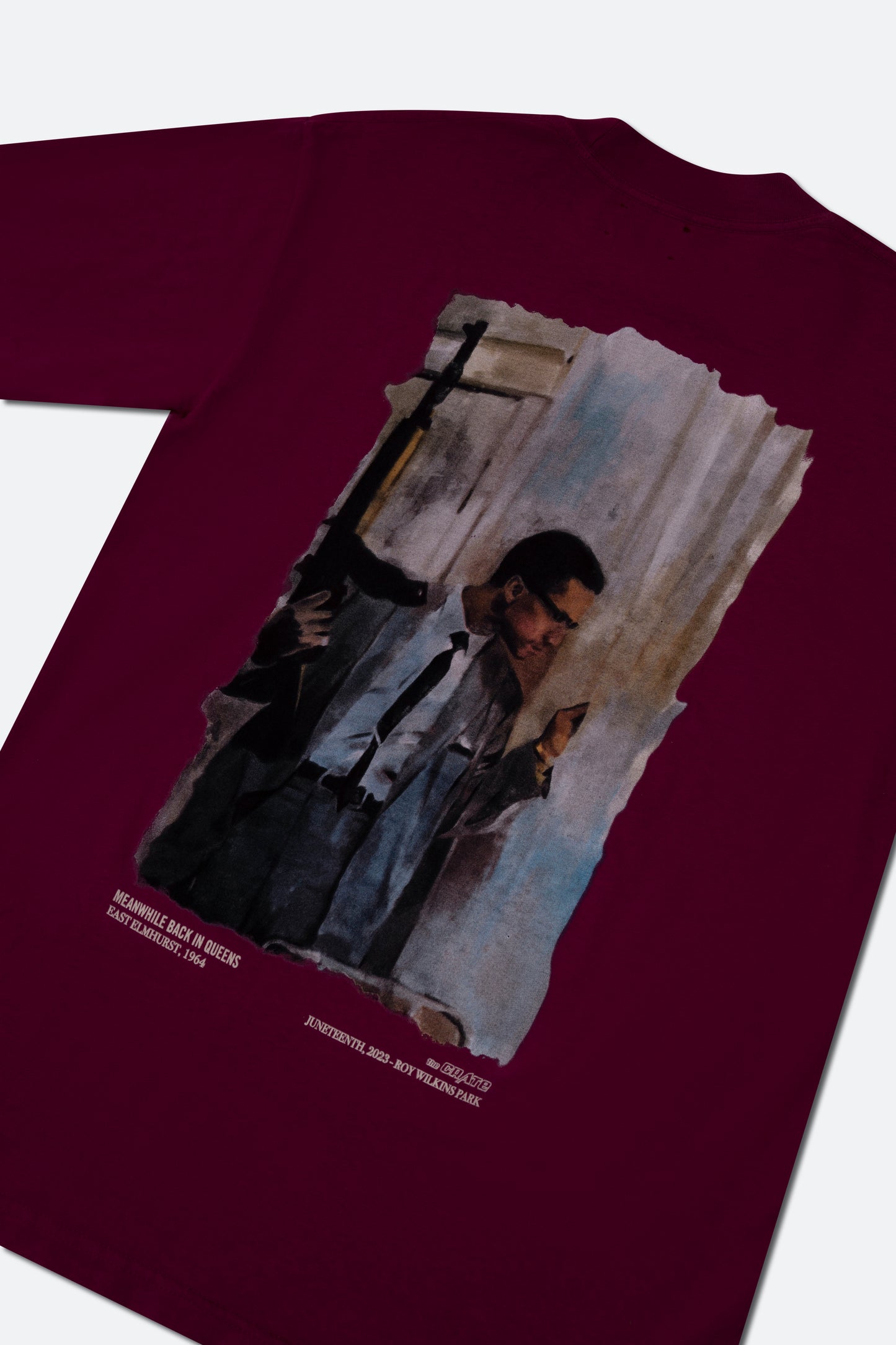 the CRATE Malcolm X Shirt Vineyard
