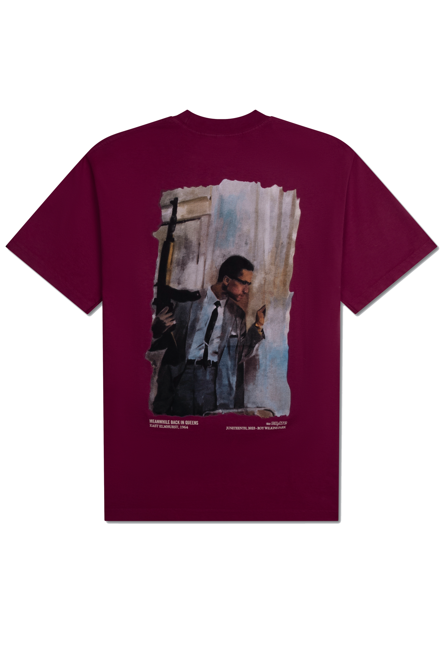 the CRATE Malcolm X Shirt Vineyard