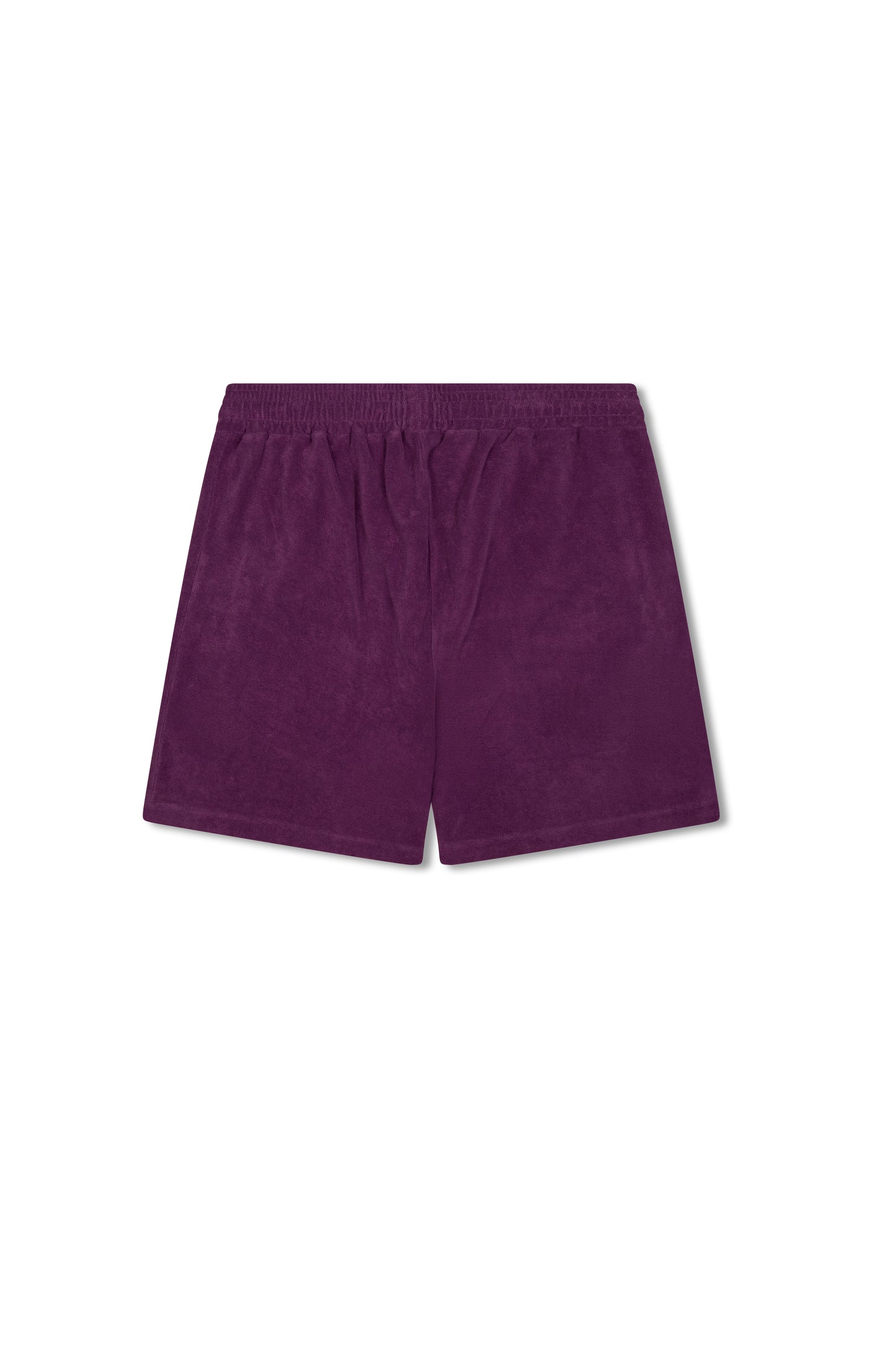 the CRATE Terry Cloth Shorts Sparkling Grape