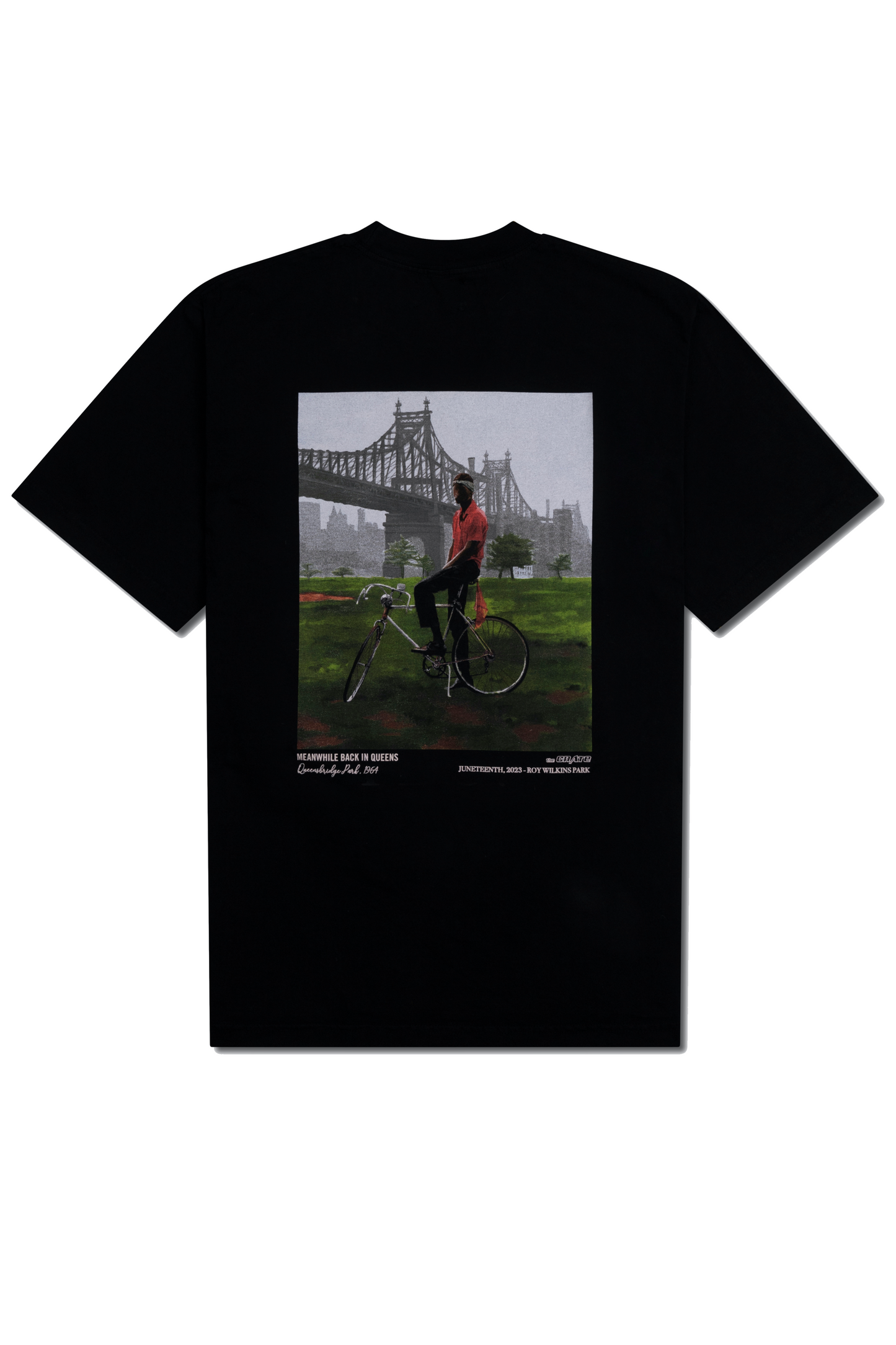 the CRATE Queensbridge Shirt Black
