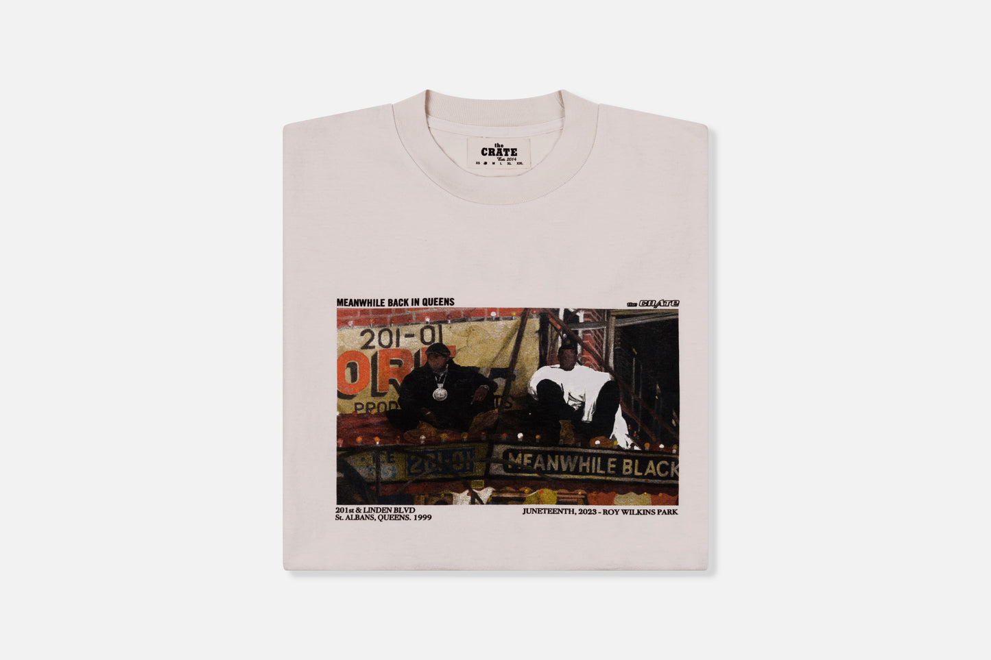 the CRATE Hate Me Now Shirt Cream