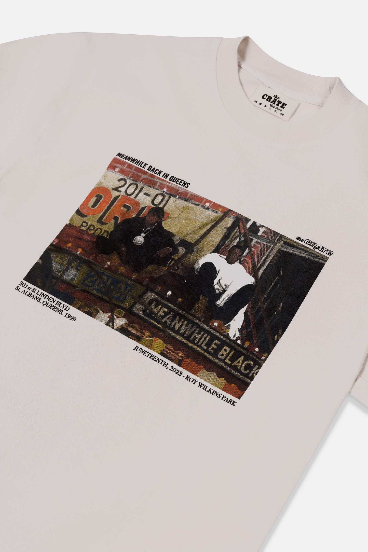 the CRATE Hate Me Now Shirt Cream