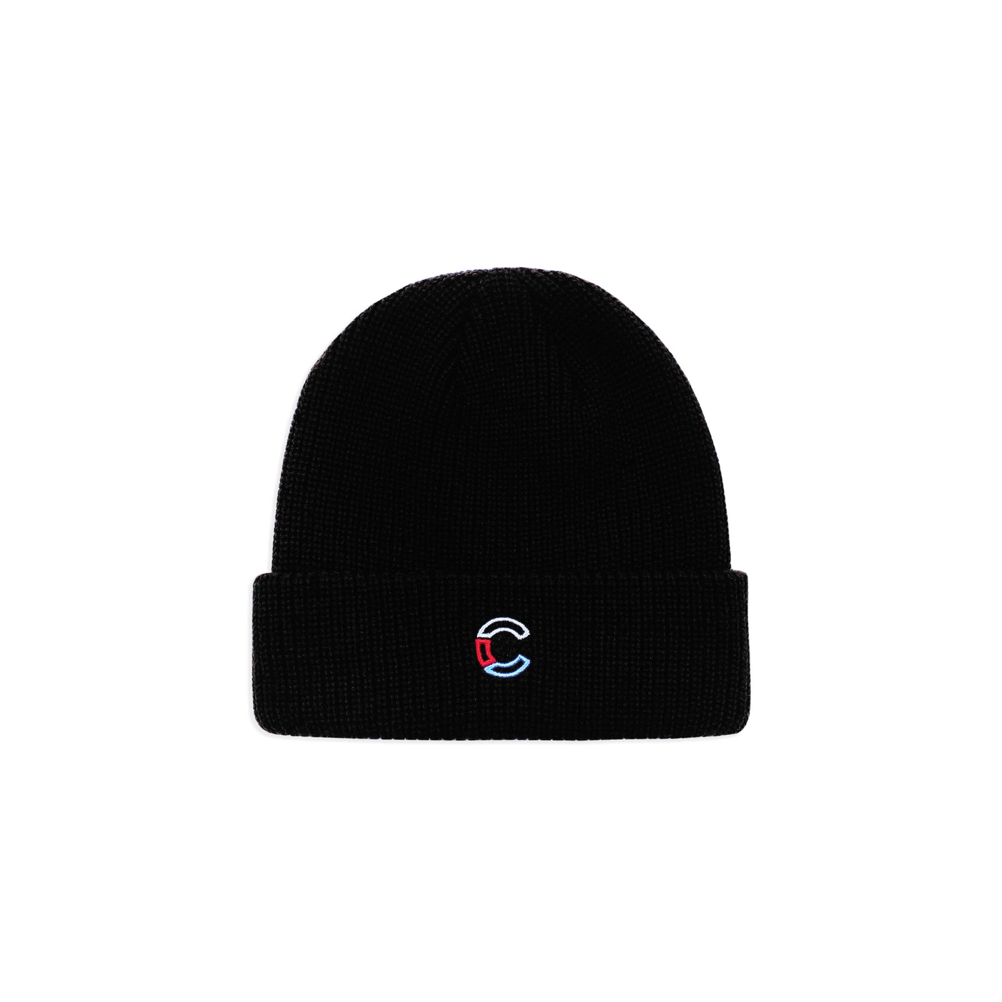 C Beanie Black | Black Beanie | the CRATE ny