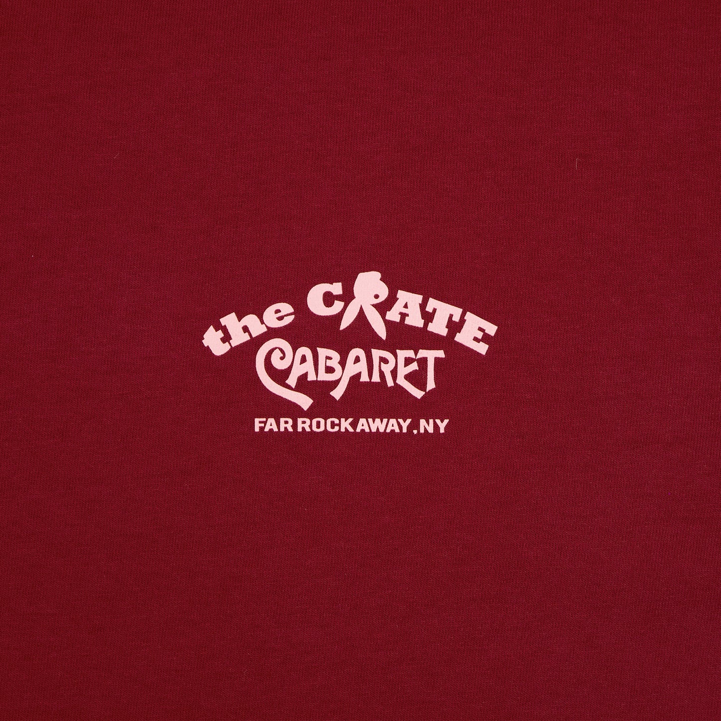 the CRATE Cabaret T-Shirt Dark Red