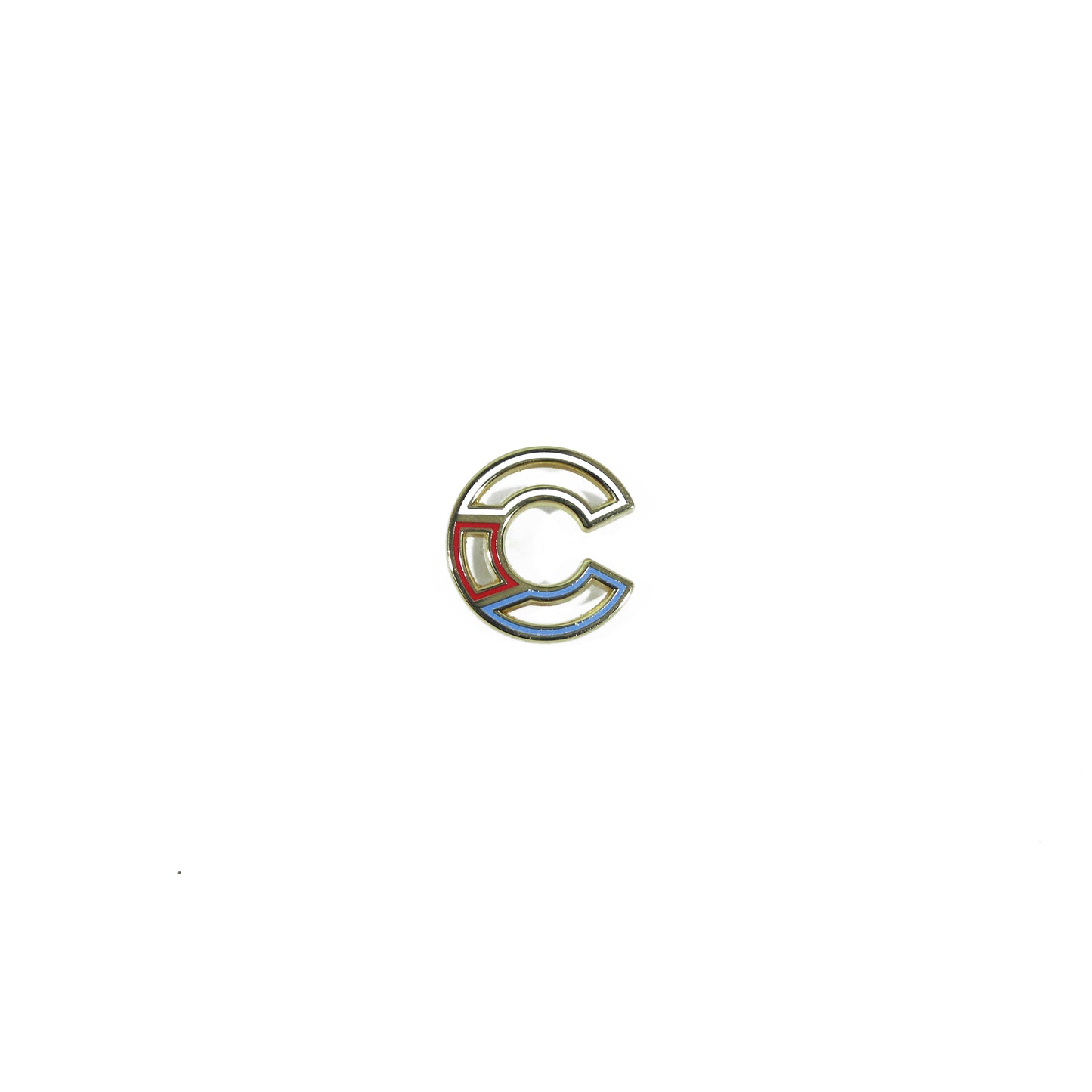 C Pin Gold | C Pin | the CRATE ny