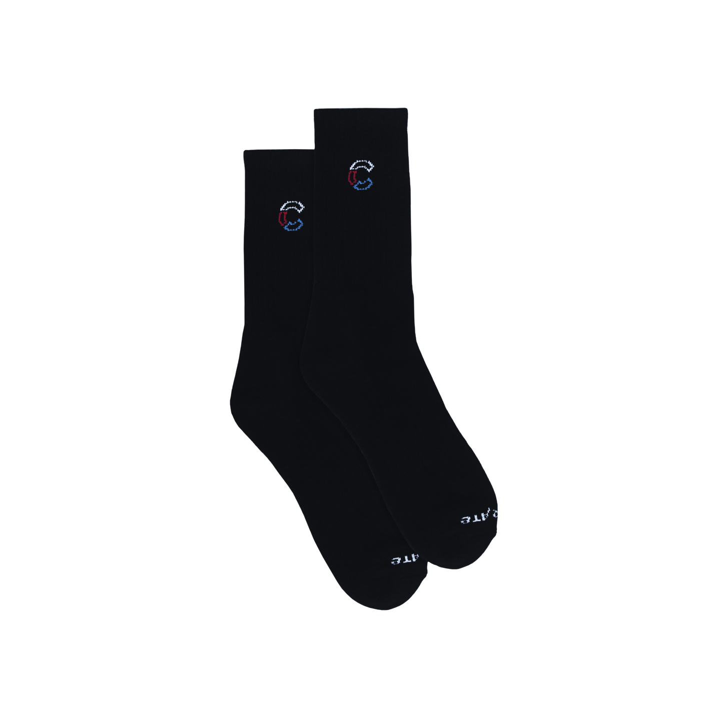C logo Socks Black