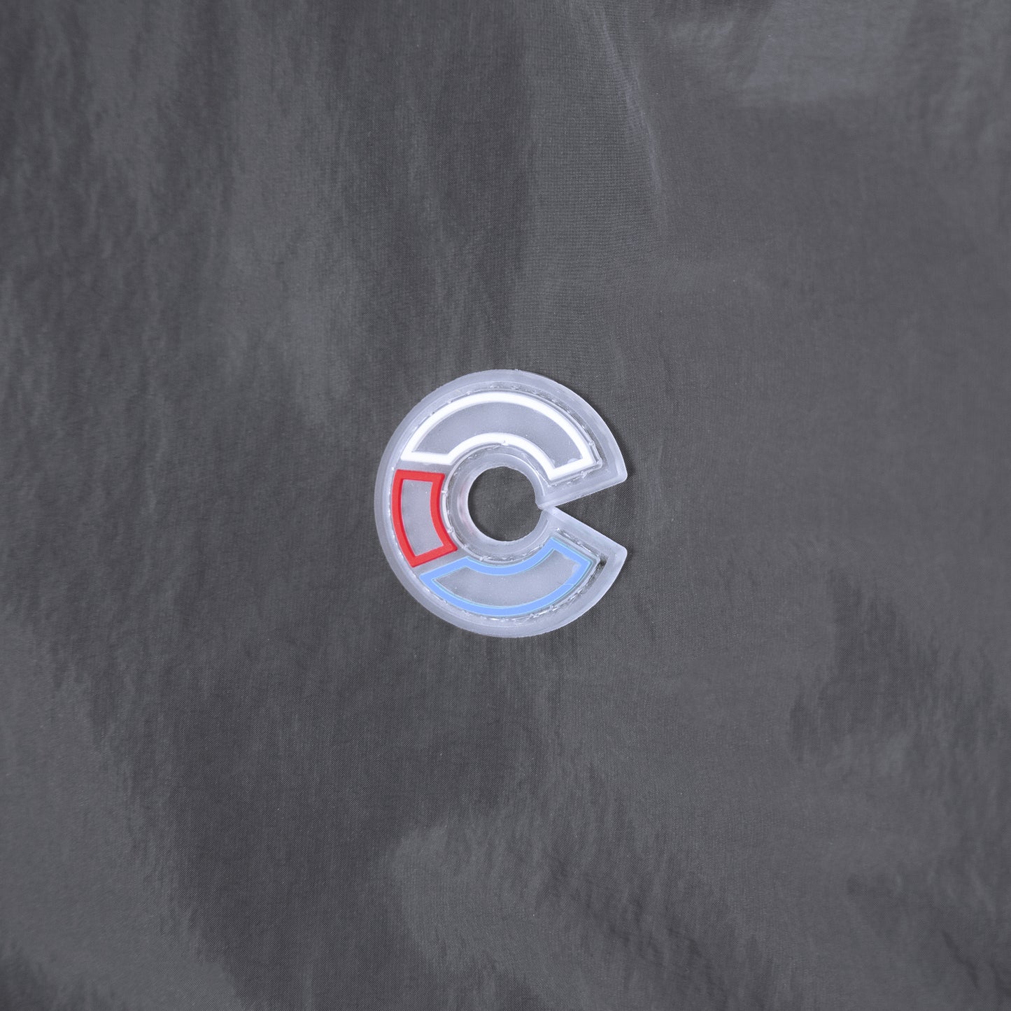 the CRATE Full Zip Windbreaker Jacket Dark Grey