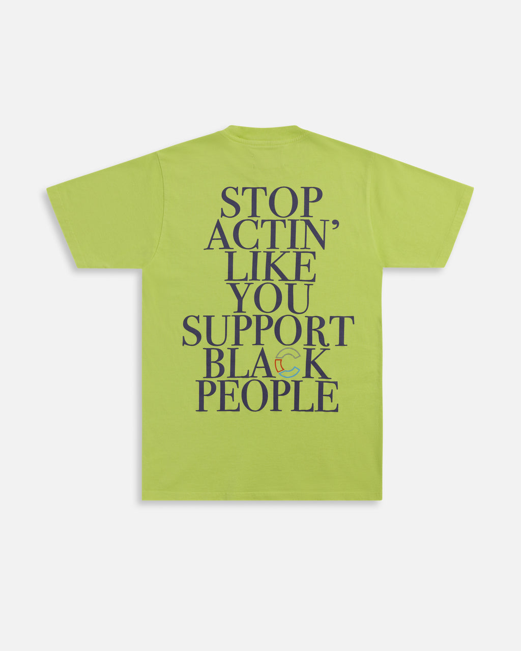 Stop Actin T-shirt Neon