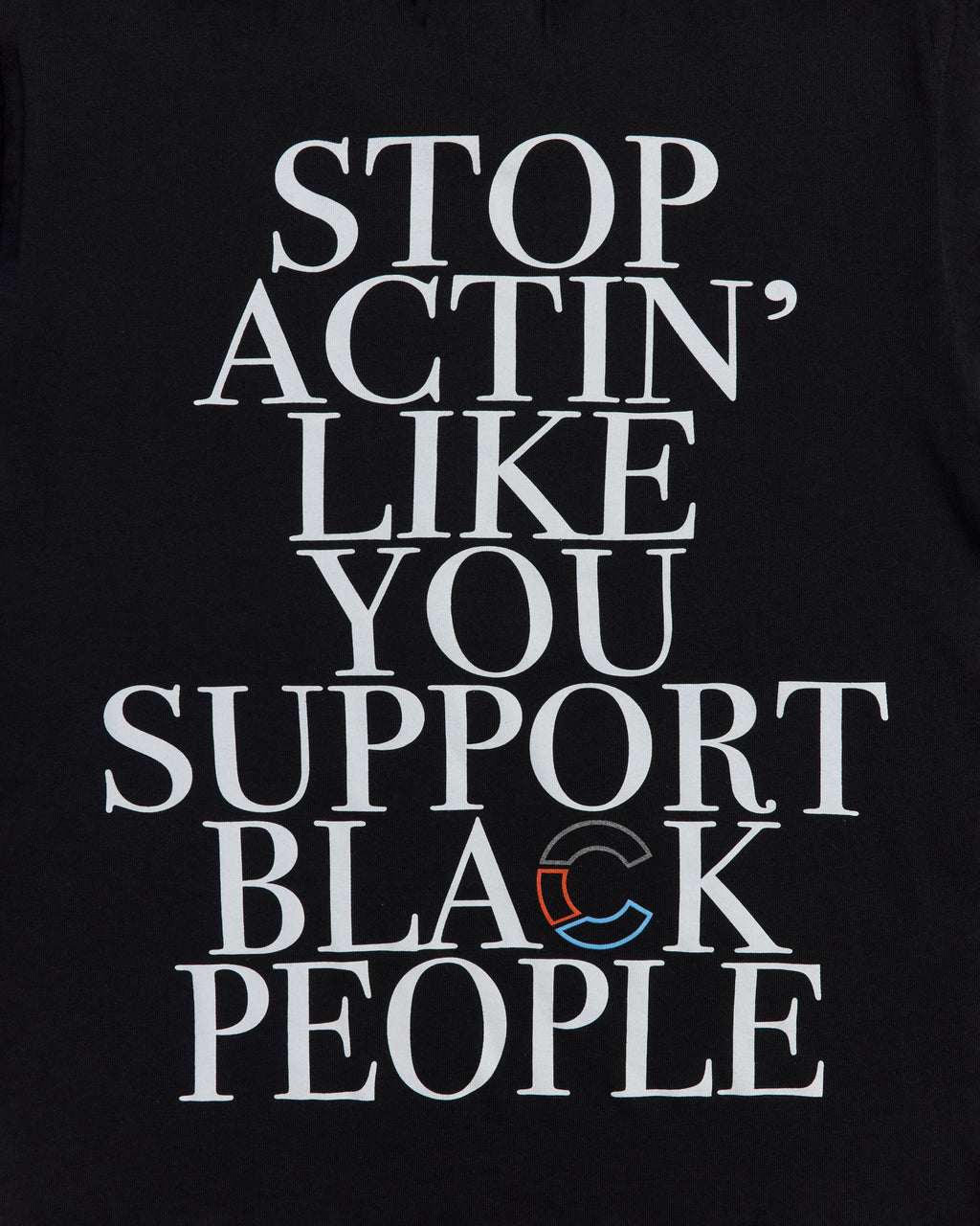 Stop Actin T-shirt Black