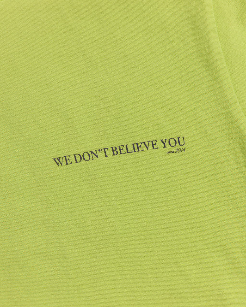 Stop Actin T-shirt Neon