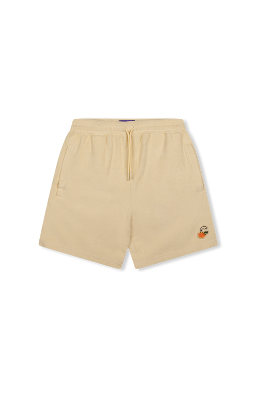 Terry Cloth Shorts Cream