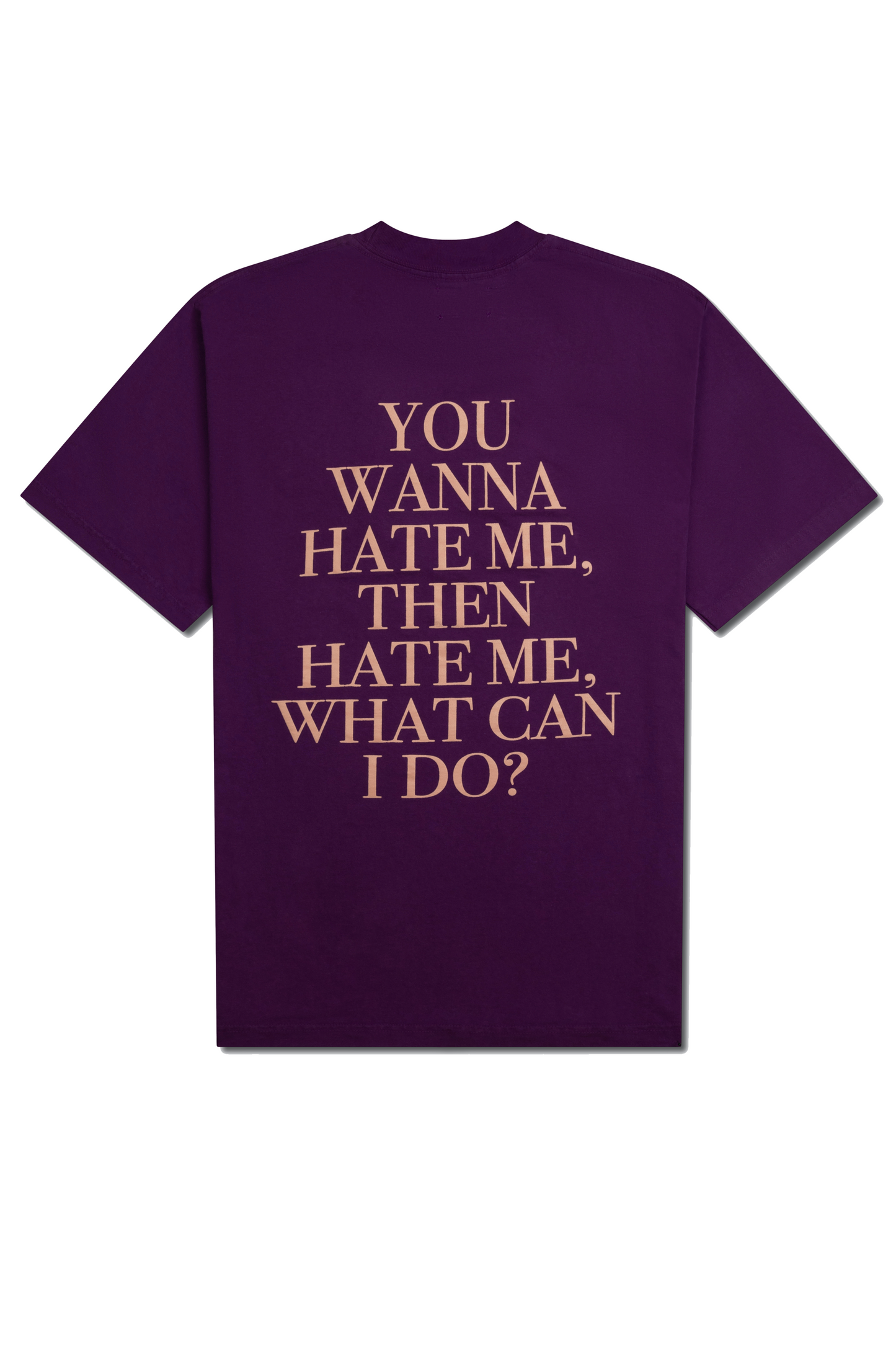 the CRATE Hate Me Now Shirt Sparkling Grape