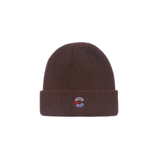 C Beanie Brown | Brown Beanie | the CRATE ny