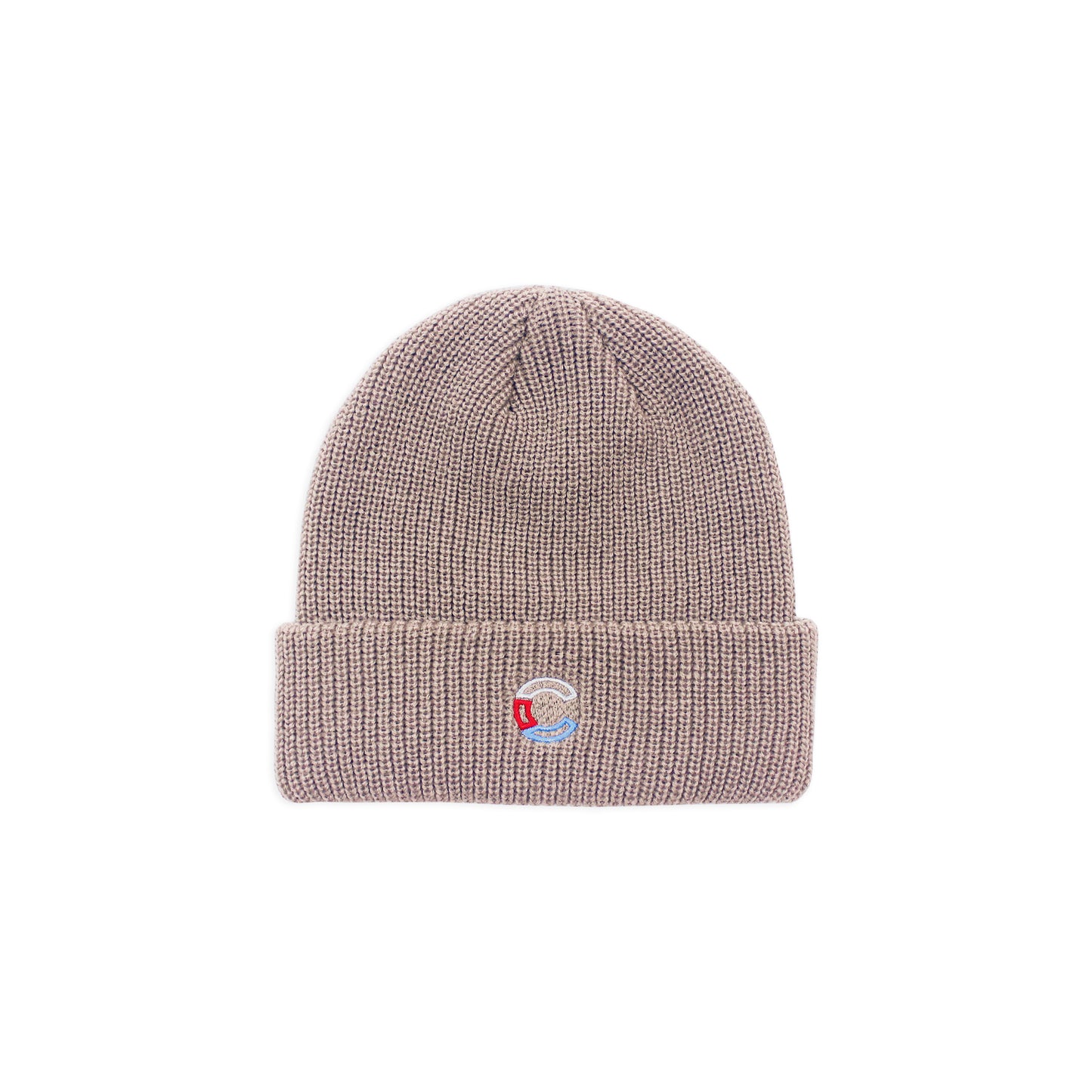 Classic C Beanie Taupe | Taupe Beanie | the CRATE ny