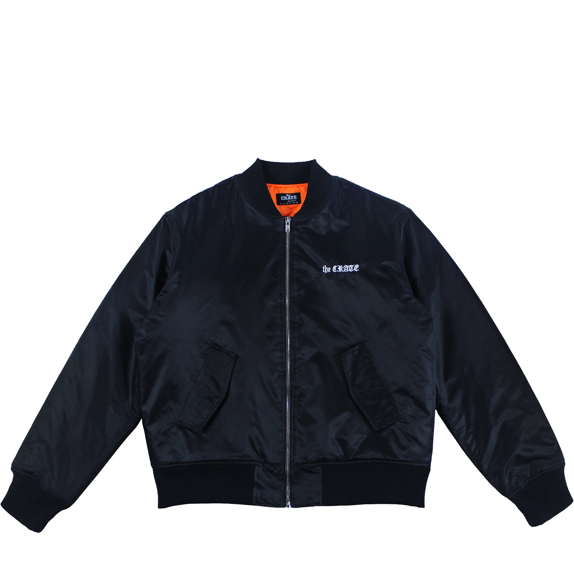 Bomber Jacket Black | Black Bomber Jacket Mens | the CRATE ny