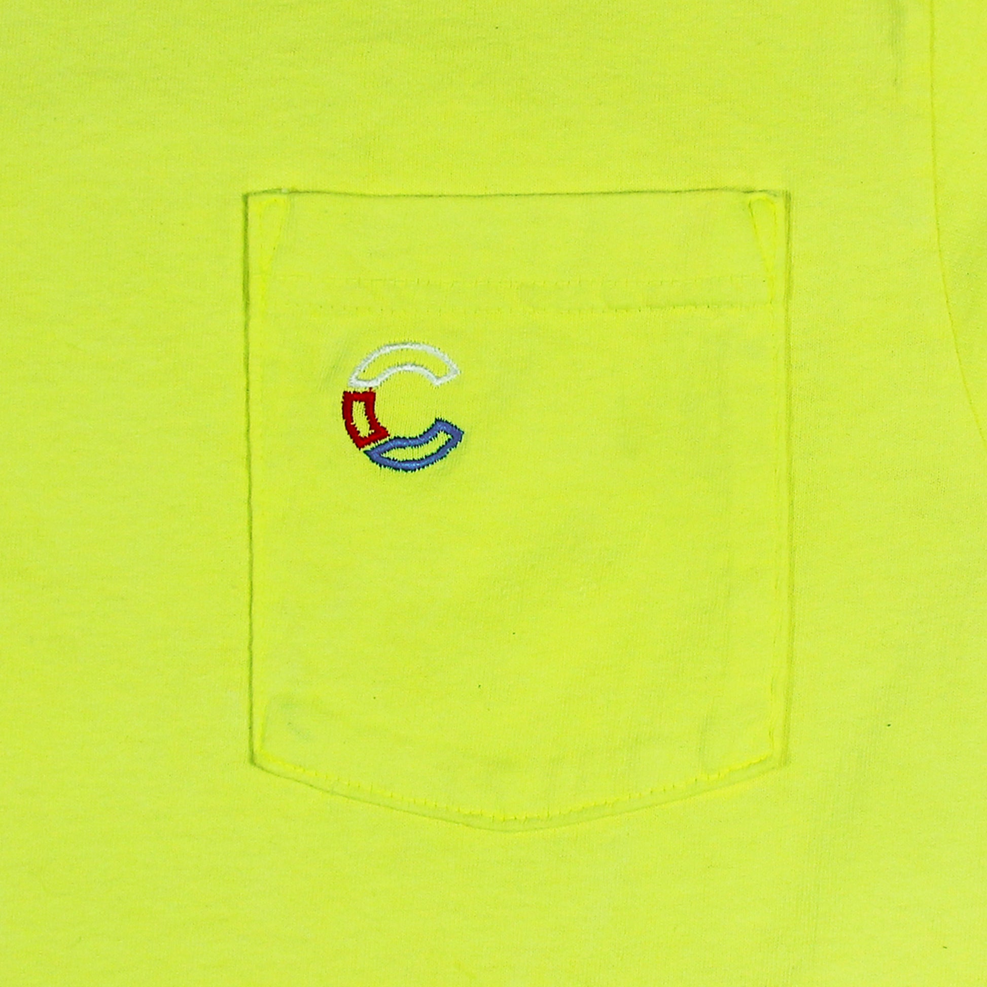 Embroidery LongSleeve Neon Yellow | the CRATE ny