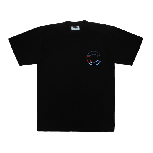 the CRATE Classic C T-Shirt Black