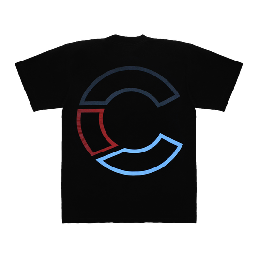 the CRATE Classic C T-Shirt Black