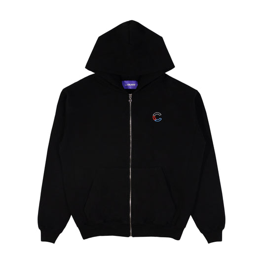 Classic C Zip Up Black