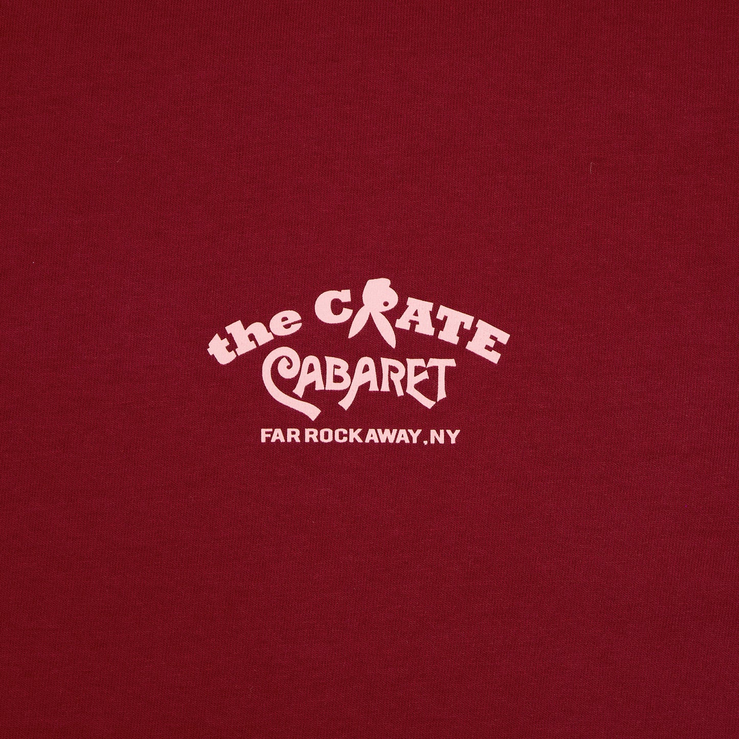 the CRATE Cabaret T-Shirt Dark Red