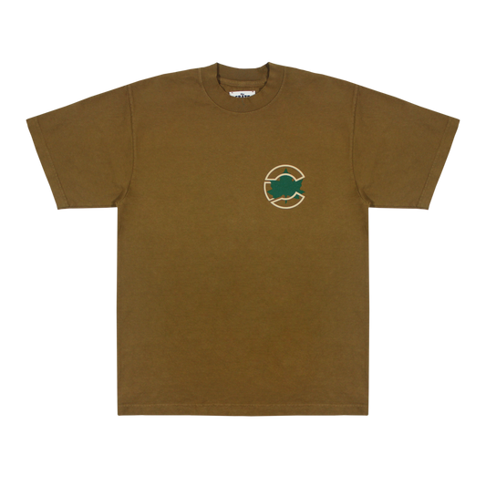 the CRATE Parks T-Shirt Brass